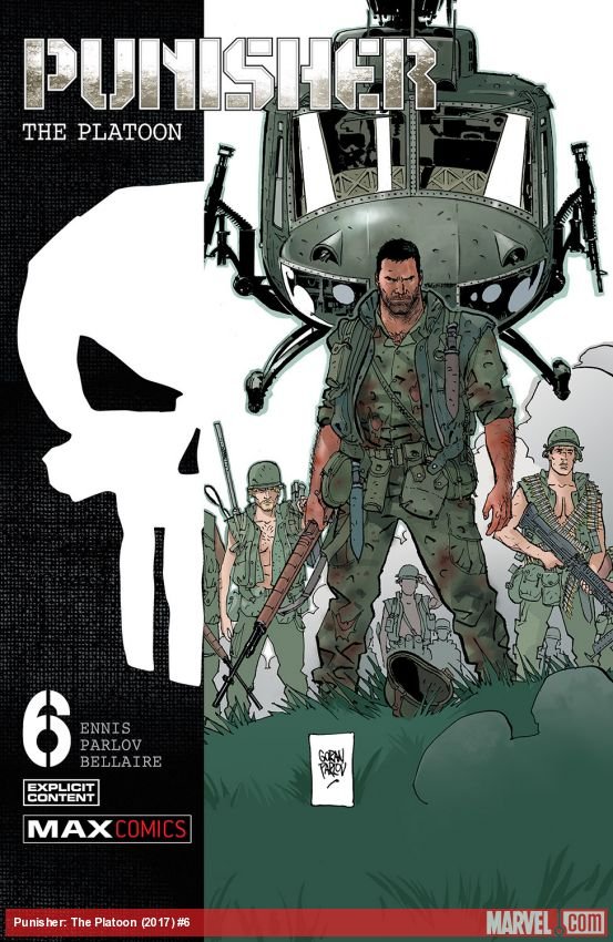 Cover of Punisher: The Platoon (2017) - #6