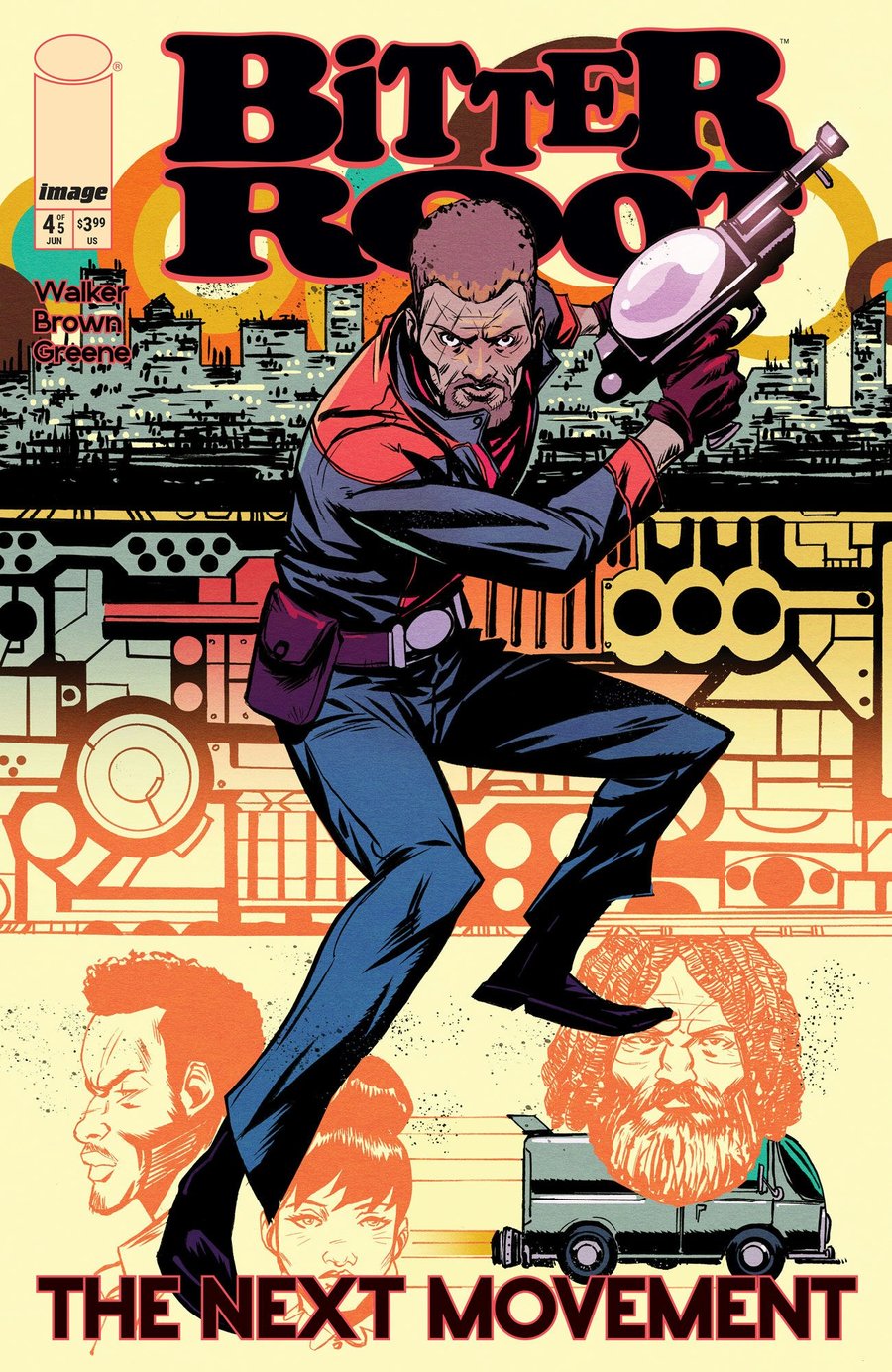 Cover of Bitter Root The Next Movement (2025) - #4