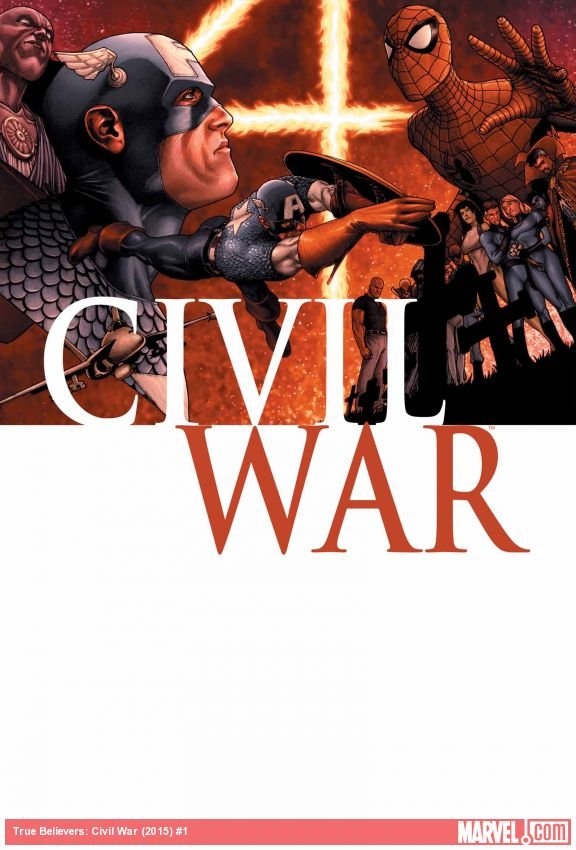 Cover of True Believers: Civil War (2015) - #1