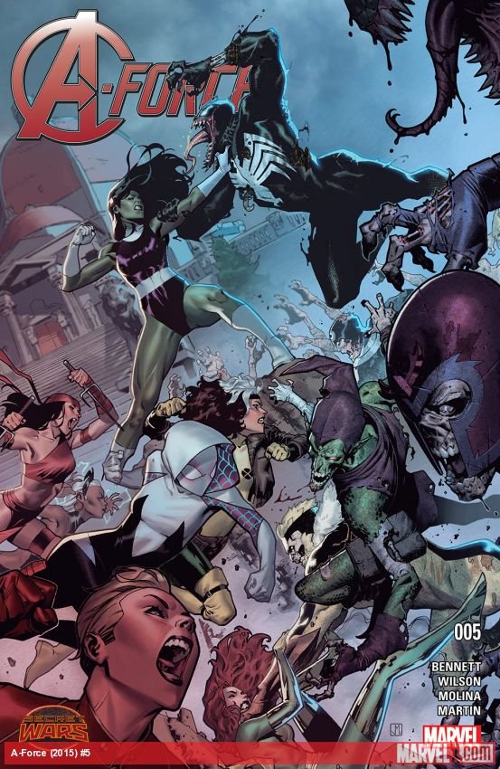 Cover of A-Force (2015) - #5