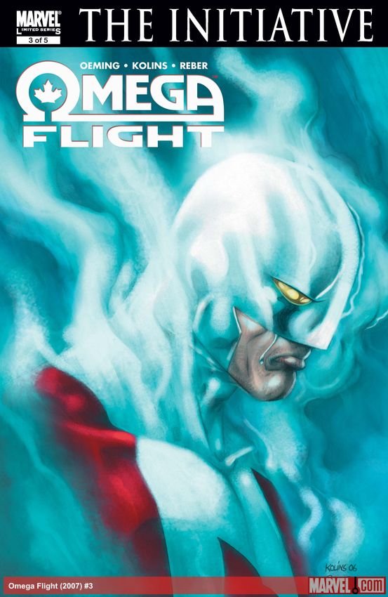 Cover of Omega Flight (2007) - #3