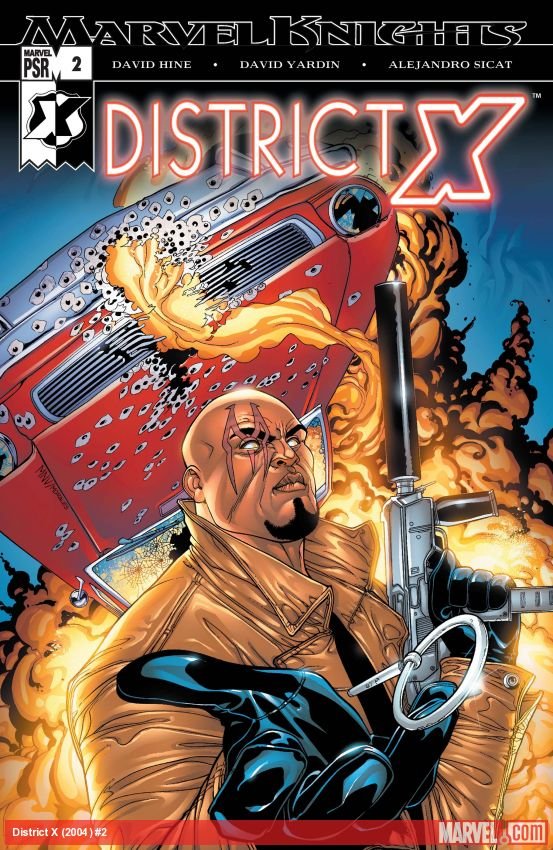 Cover of District X (2004) - #2