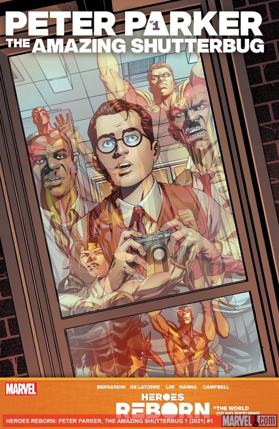 Cover of Heroes Reborn: Peter Parker, The Amazing Shutterbug (2021) - #1