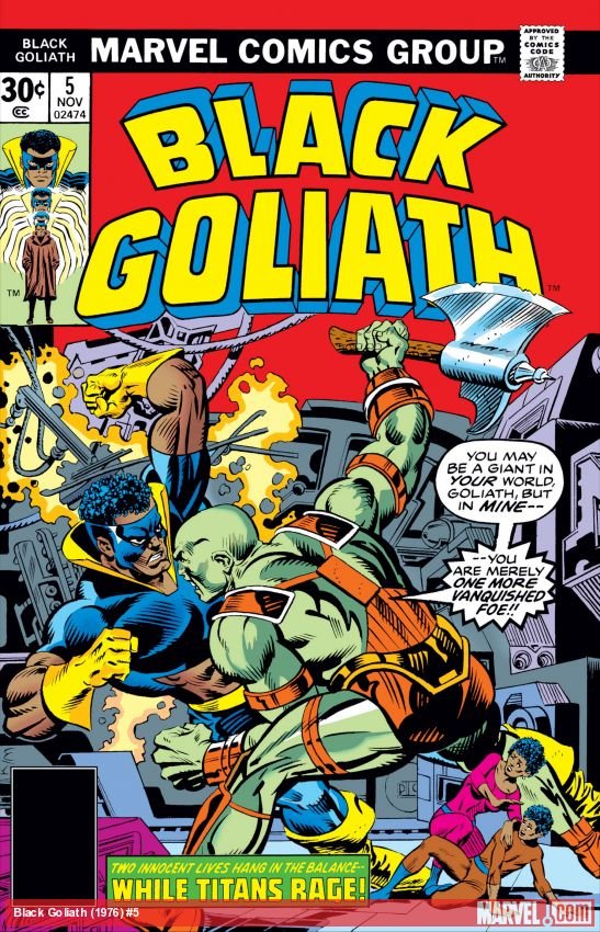 Cover of Black Goliath (1976) - #5