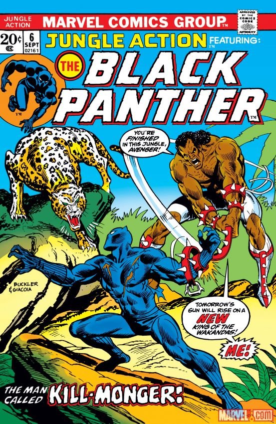 Cover of Jungle Action (1972) - #6