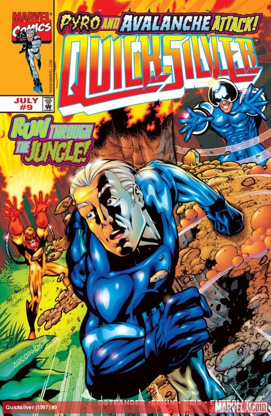 Cover of Quicksilver (1997) - #9