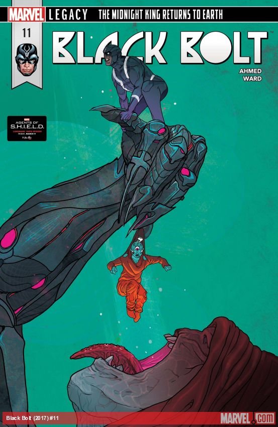 Cover of Black Bolt (2017) - #11