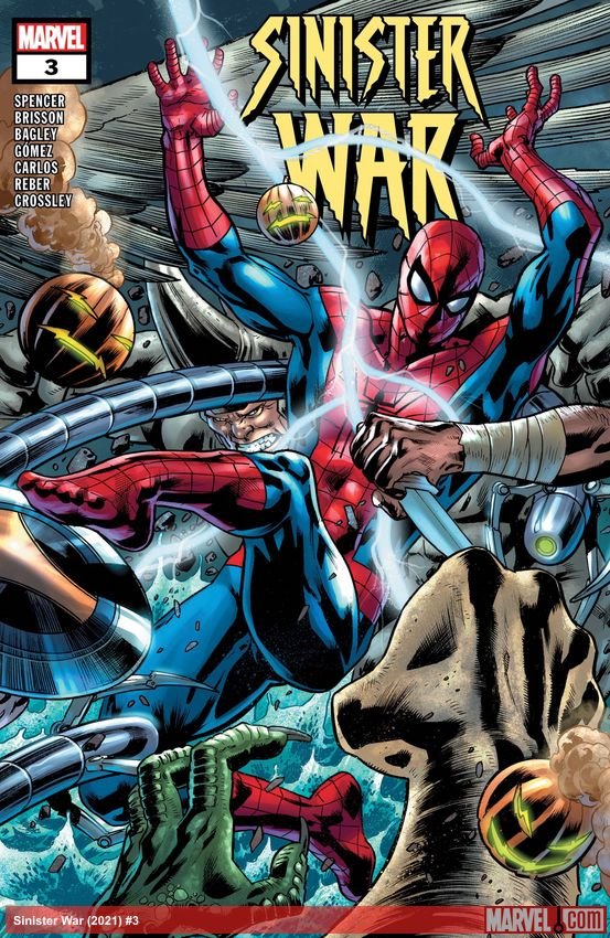 Cover of Sinister War (2021) - #3