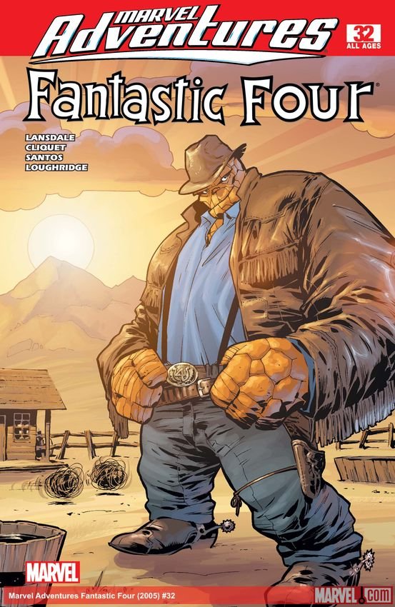 Cover of Marvel Adventures Fantastic Four (2005) - #32