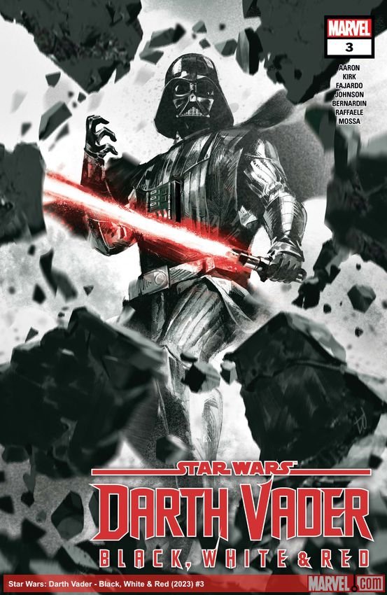 Cover of Star Wars: Darth Vader - Black, White & Red (2023) - #3