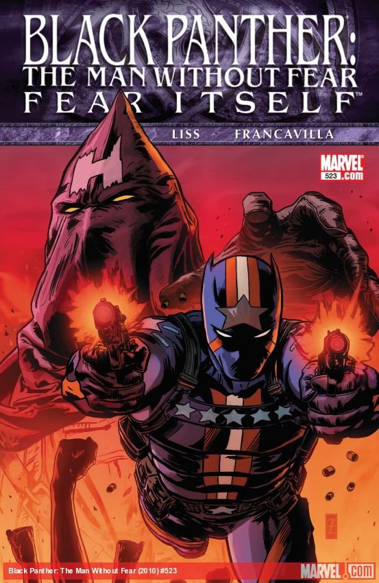 Cover of Black Panther: The Man Without Fear (2010) - #523