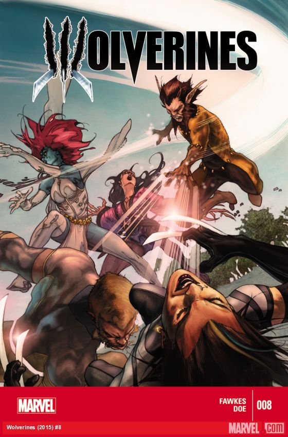 Cover of Wolverines (2015) - #8