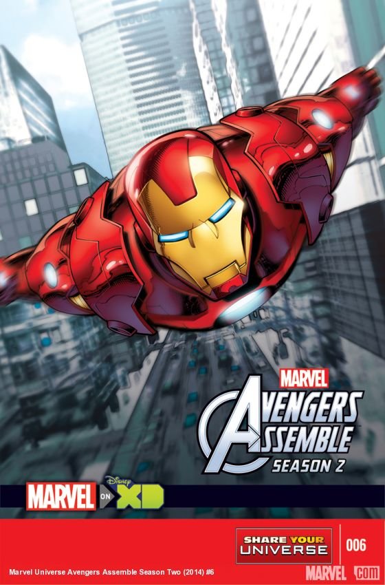 Cover of Marvel Universe Avengers Assemble Season Two (2014) - #6