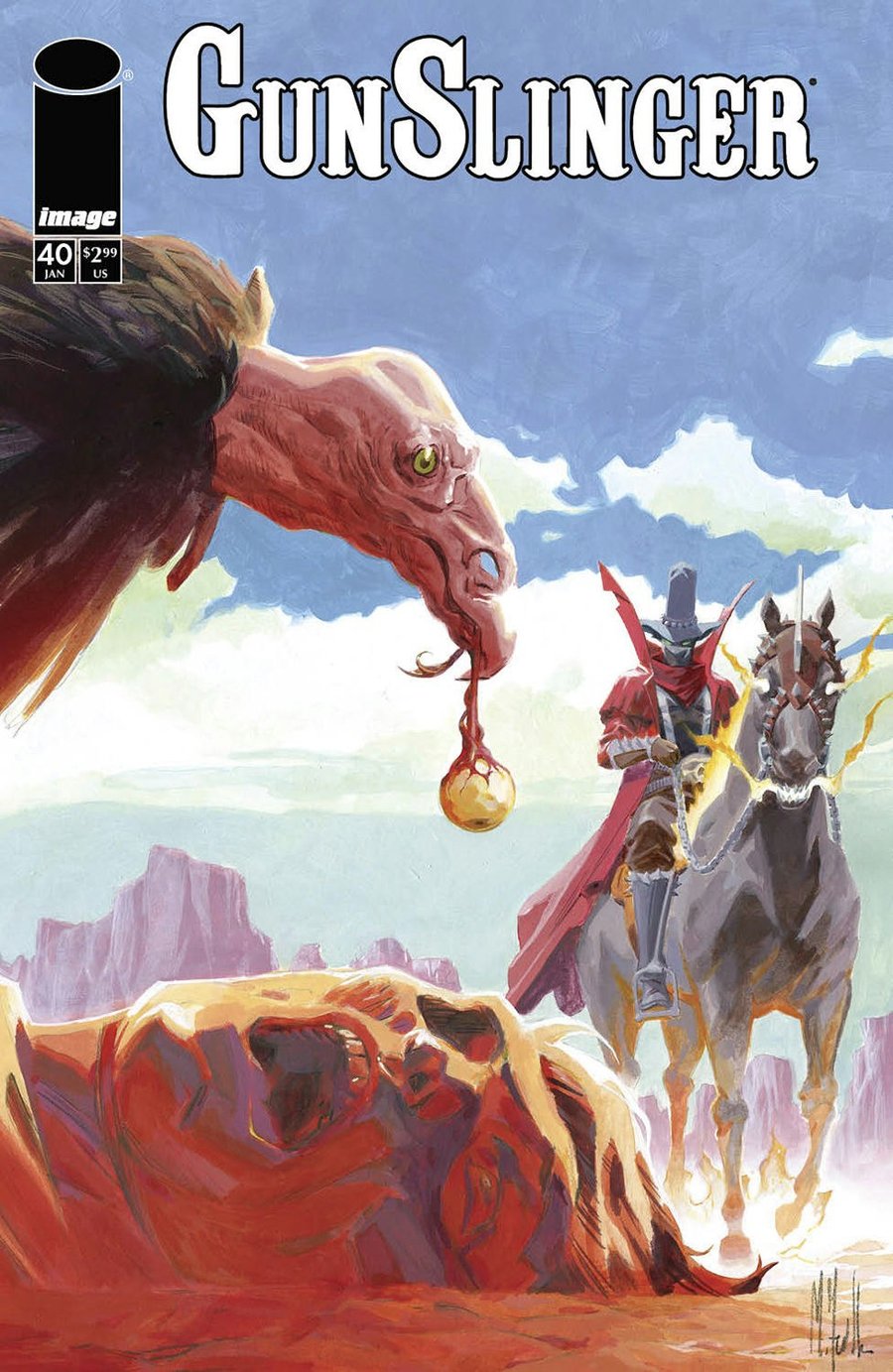 Cover of Gunslinger Spawn (2021) - #40