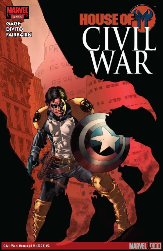 Cover of Civil War: House Of M (2008) - #3