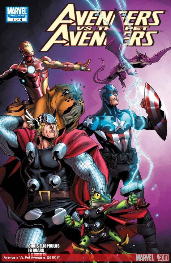 Cover of Avengers Vs. Pet Avengers (2010) - #1