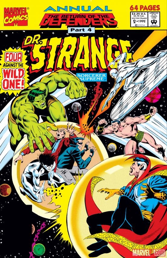 Cover of Doctor Strange Sorcerer Supreme Annual (1992) - #2