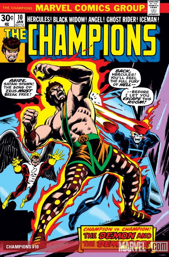 Cover of Champions (1975) - #10