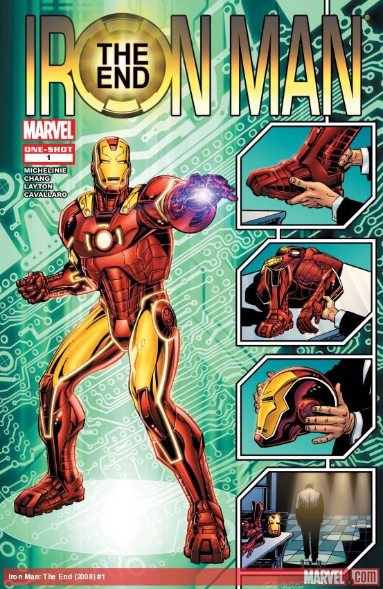 Cover of Iron Man: The End (2008) - #1