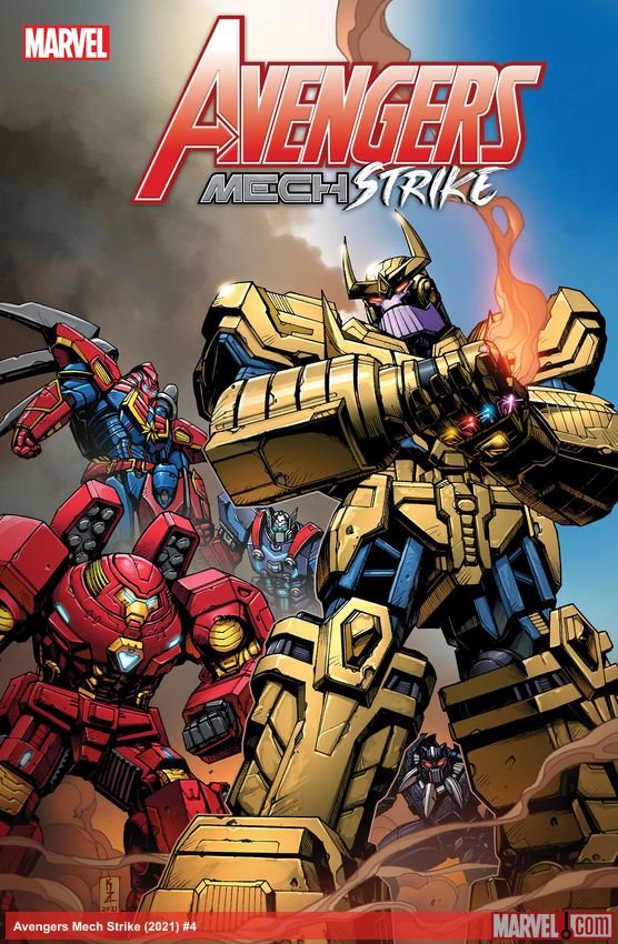 Cover of Avengers Mech Strike (2021) - #4