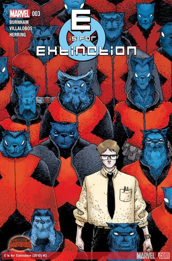 Cover of E Is For Extinction (2015) - #3