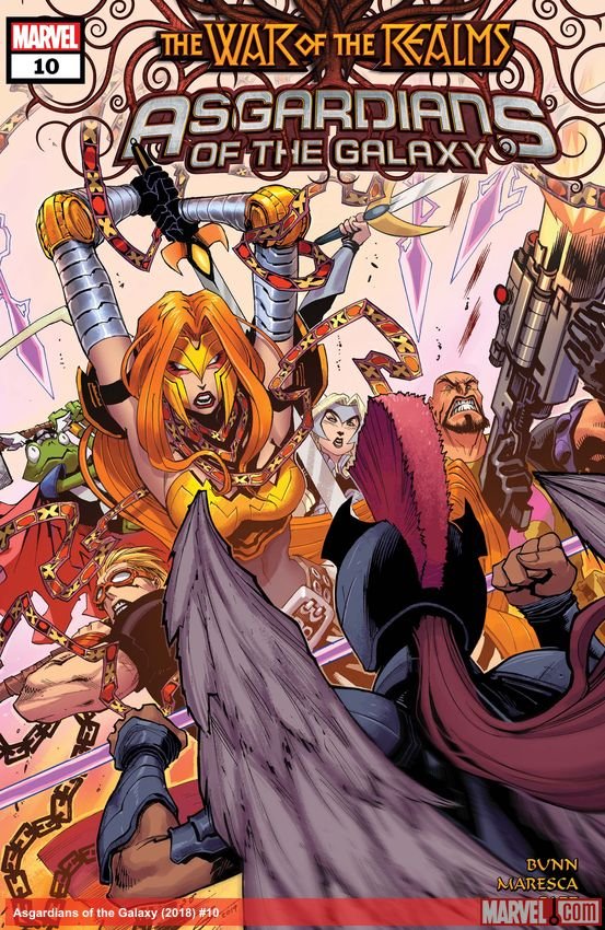 Cover of Asgardians Of The Galaxy (2018) - #10