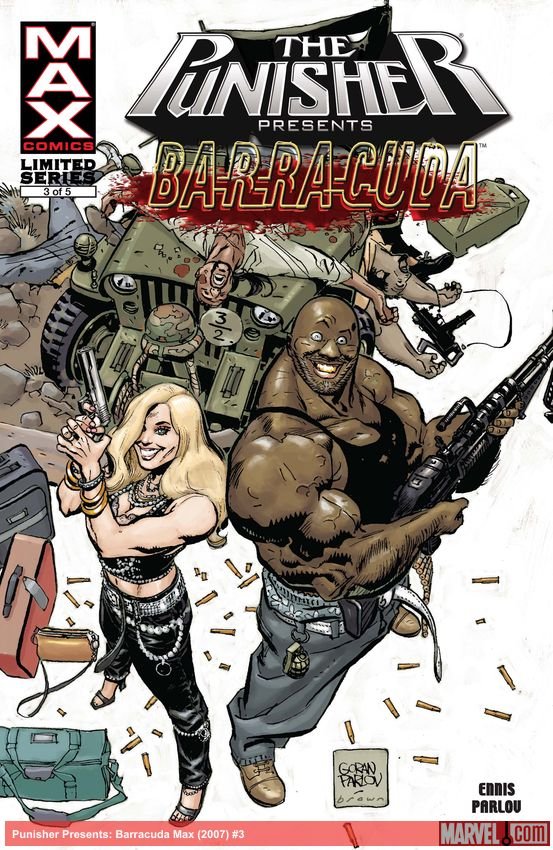 Cover of Punisher Presents: Barracuda Max (2007) - #3