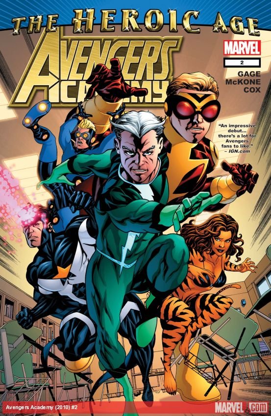 Cover of Avengers Academy (2010) - #2