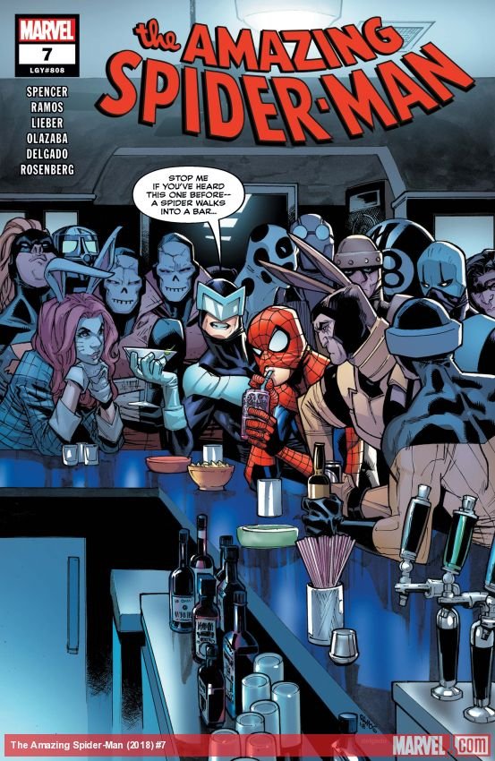 Cover of The Amazing Spider-Man (2018) - #7