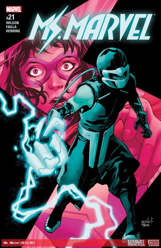 Cover of Ms. Marvel (2015) - #21