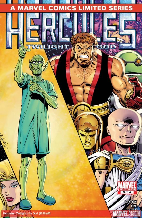 Cover of Hercules: Twilight Of A God (2010) - #3