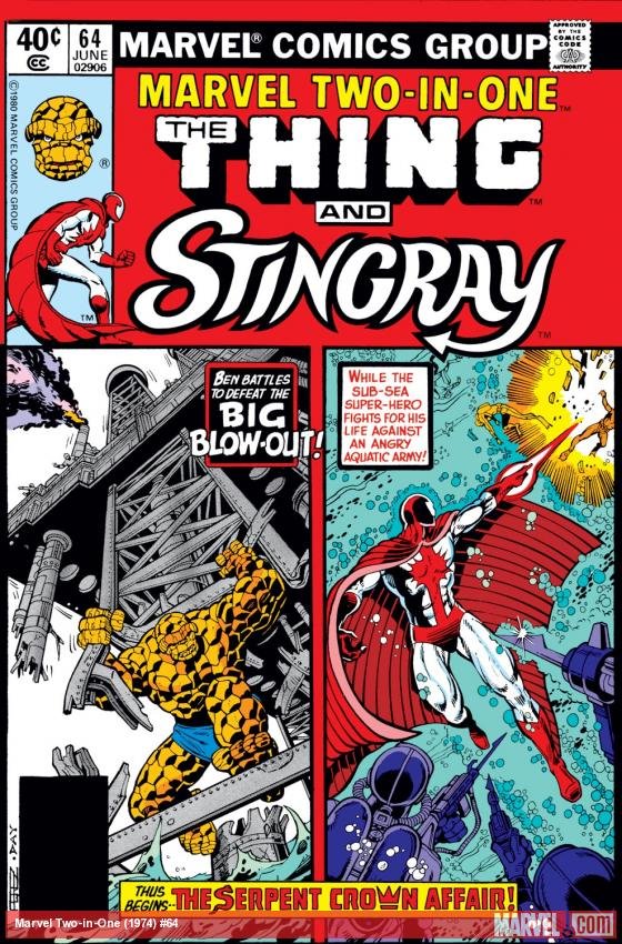 Cover of Marvel Two-In-One (1974) - #64