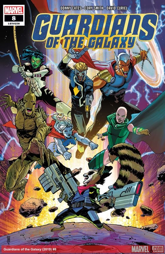 Cover of Guardians Of The Galaxy (2019) - #8