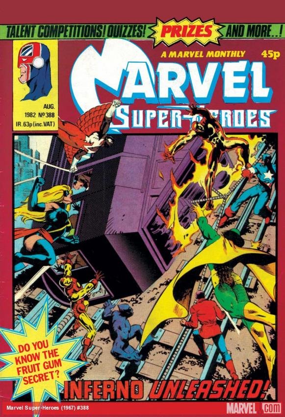 Cover of Marvel Super-Heroes Uk (1979) - #388