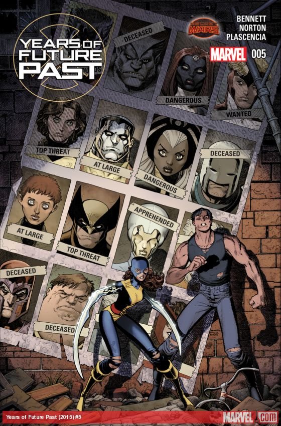 Cover of Years Of Future Past (2015) - #5