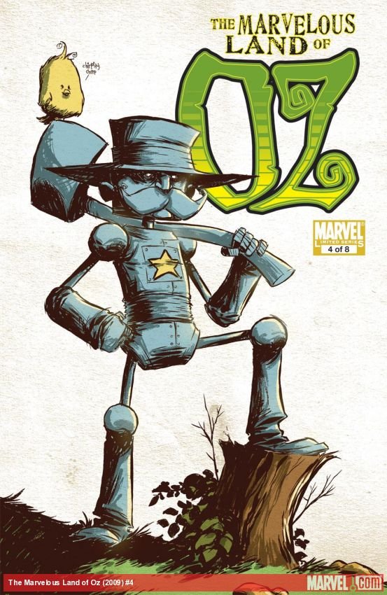 Cover of The Marvelous Land Of Oz (2009) - #4