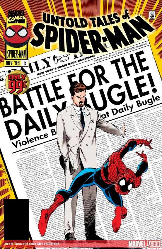Cover of Untold Tales Of Spider-Man (1995) - #15
