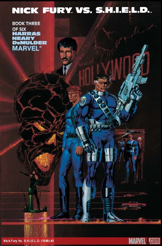 Cover of Nick Fury Vs. S.h.i.e.l.d. (1988) - #3