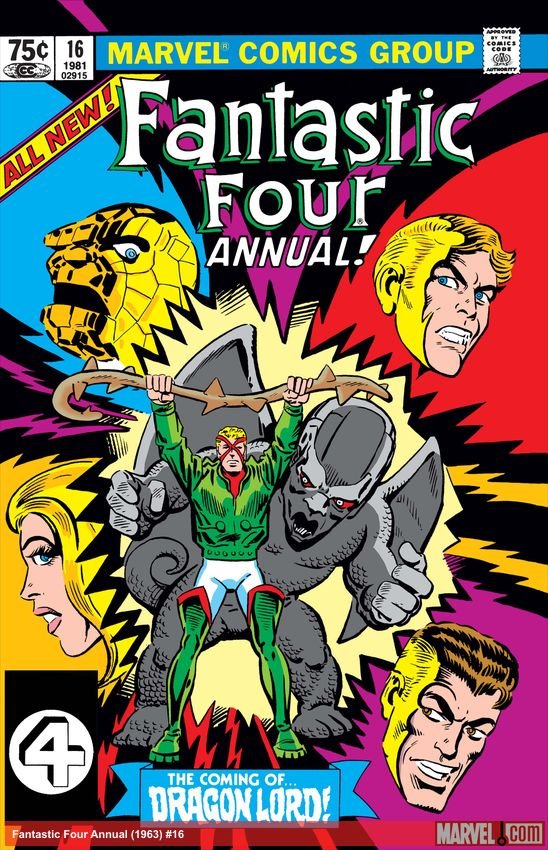 Cover of Fantastic Four Annual (1963) - #16