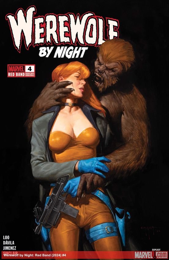 Cover of Werewolf By Night: Red Band (2024) - #4