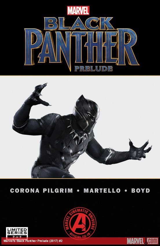 Cover of Marvel's Black Panther Prelude (2017) - #2