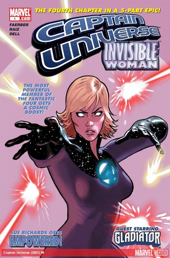 Cover of Captain Universe/Invisible Woman (2005) - #1