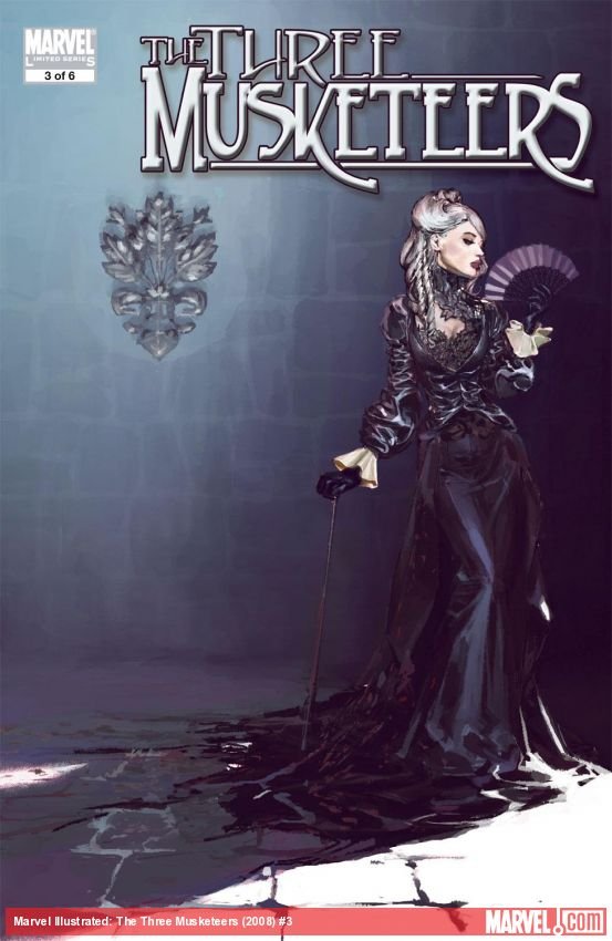 Cover of Marvel Illustrated: The Three Musketeers (2008) - #3
