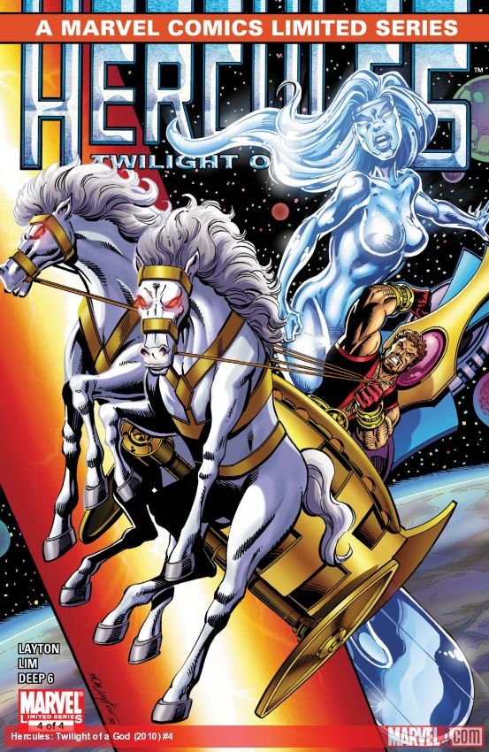 Cover of Hercules: Twilight Of A God (2010) - #4