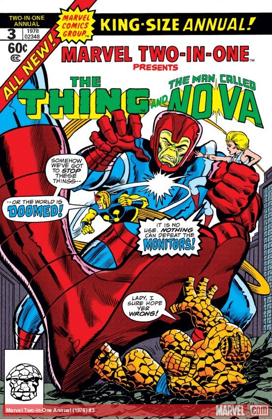 Cover of Marvel Two-In-One Annual (1976) - #3