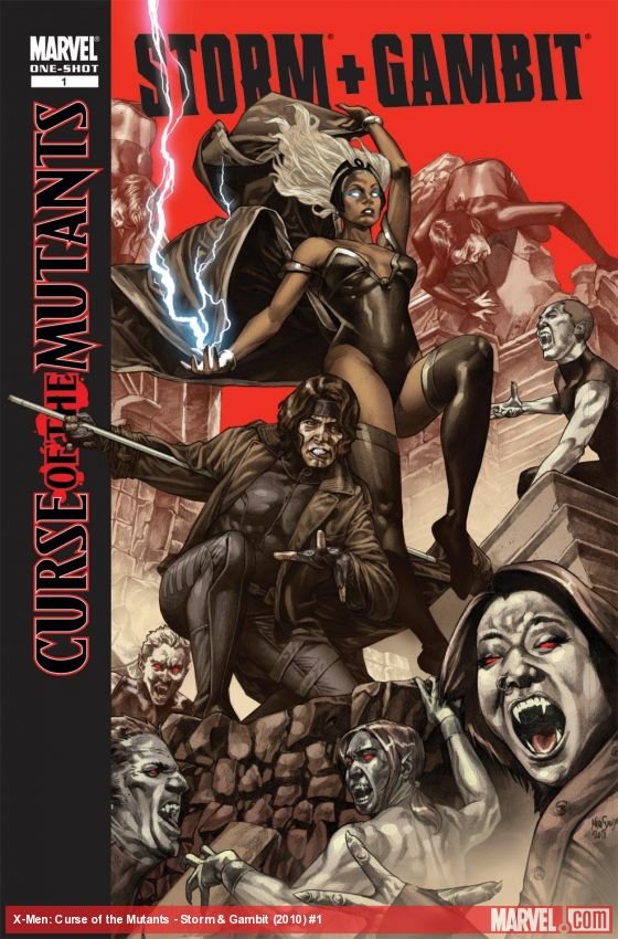 Cover of X-Men: Curse Of The Mutants - Storm & Gambit (2010) - #1