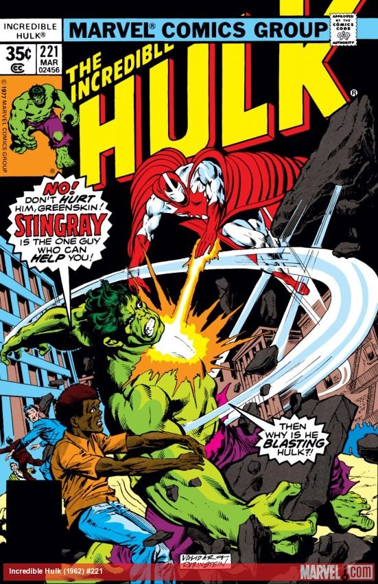 Cover of Incredible Hulk (1962) - #221