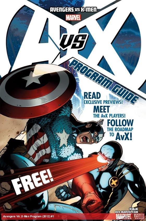 Cover of Avengers Vs. X-Men Program (2012) - #1