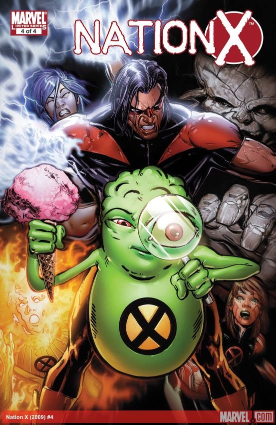 Cover of Nation X (2009) - #4