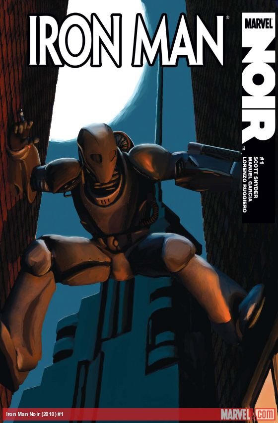 Cover of Iron Man Noir (2010) - #1
